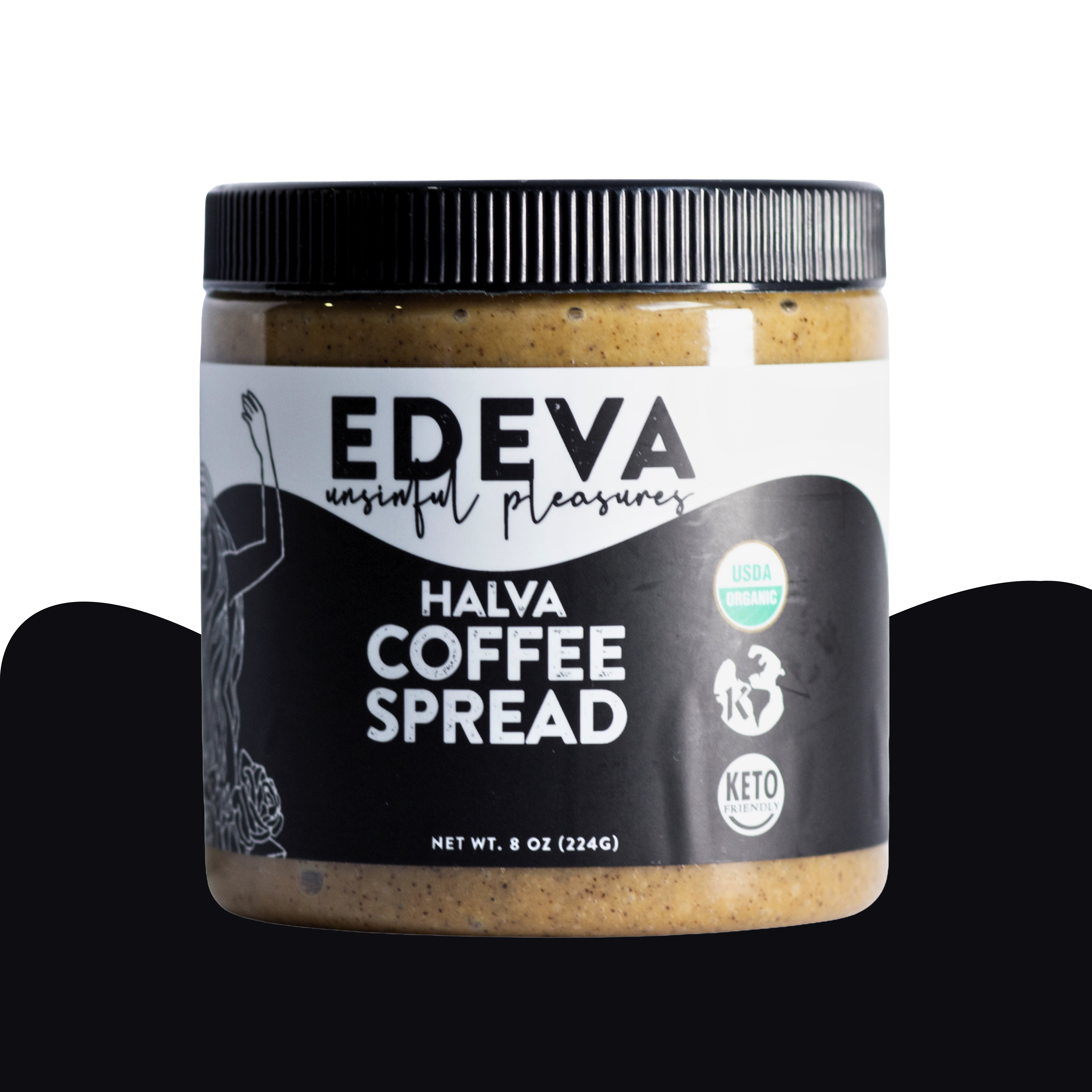 Coffee Cardamom Halva Spread